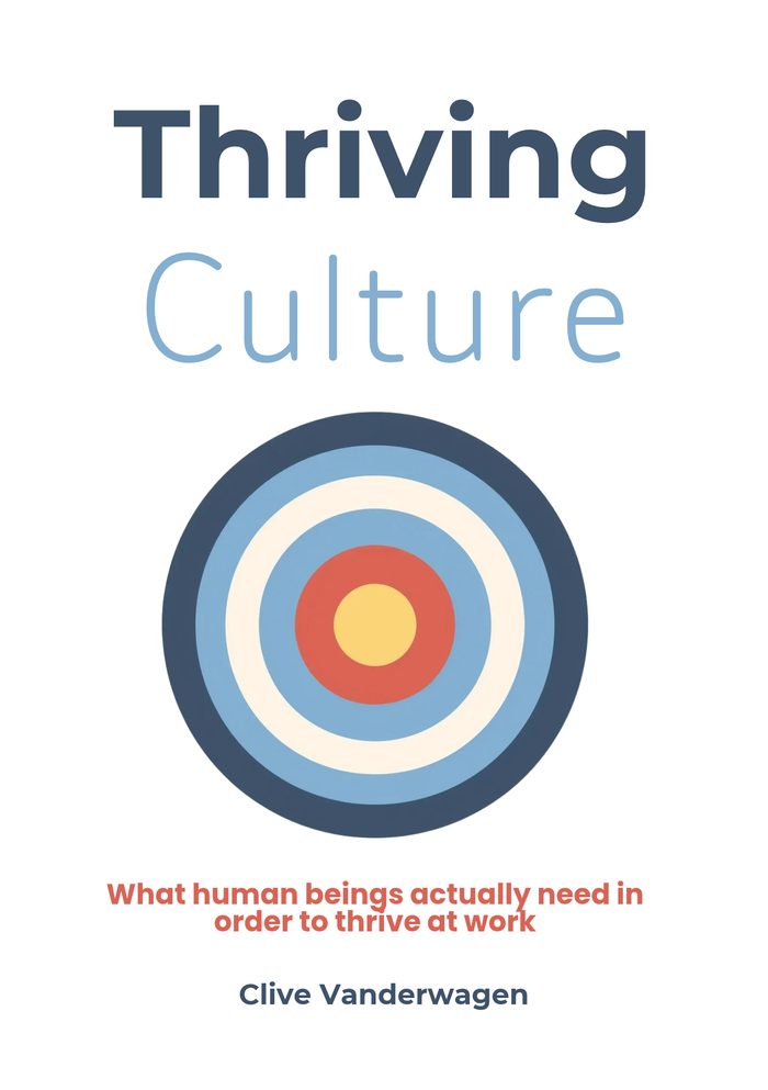 Thriving Culture by Clive Vanderwagen, book cover